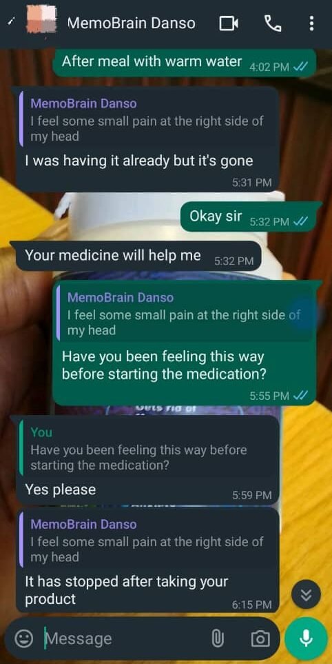 Another testimonial